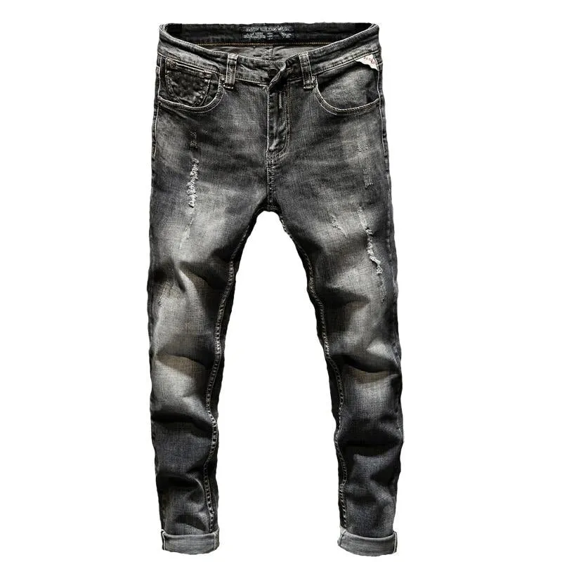 West Louis™ Stretch Fit Fashionable Streetwear Jeans