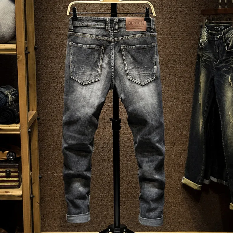 West Louis™ Stretch Fit Fashionable Streetwear Jeans