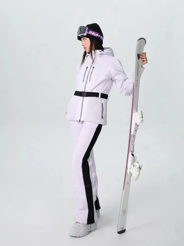 Women Chic 3L Vivid Insulated Ski Jacket Slim Fit