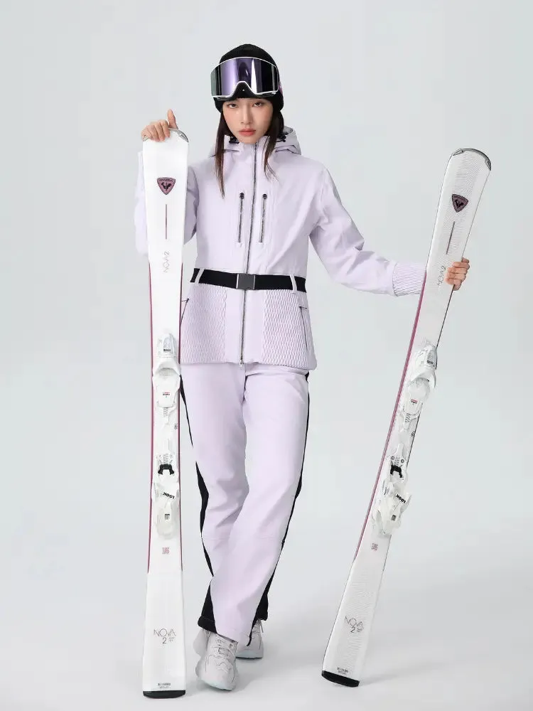 Women Chic 3L Vivid Insulated Ski Jacket Slim Fit