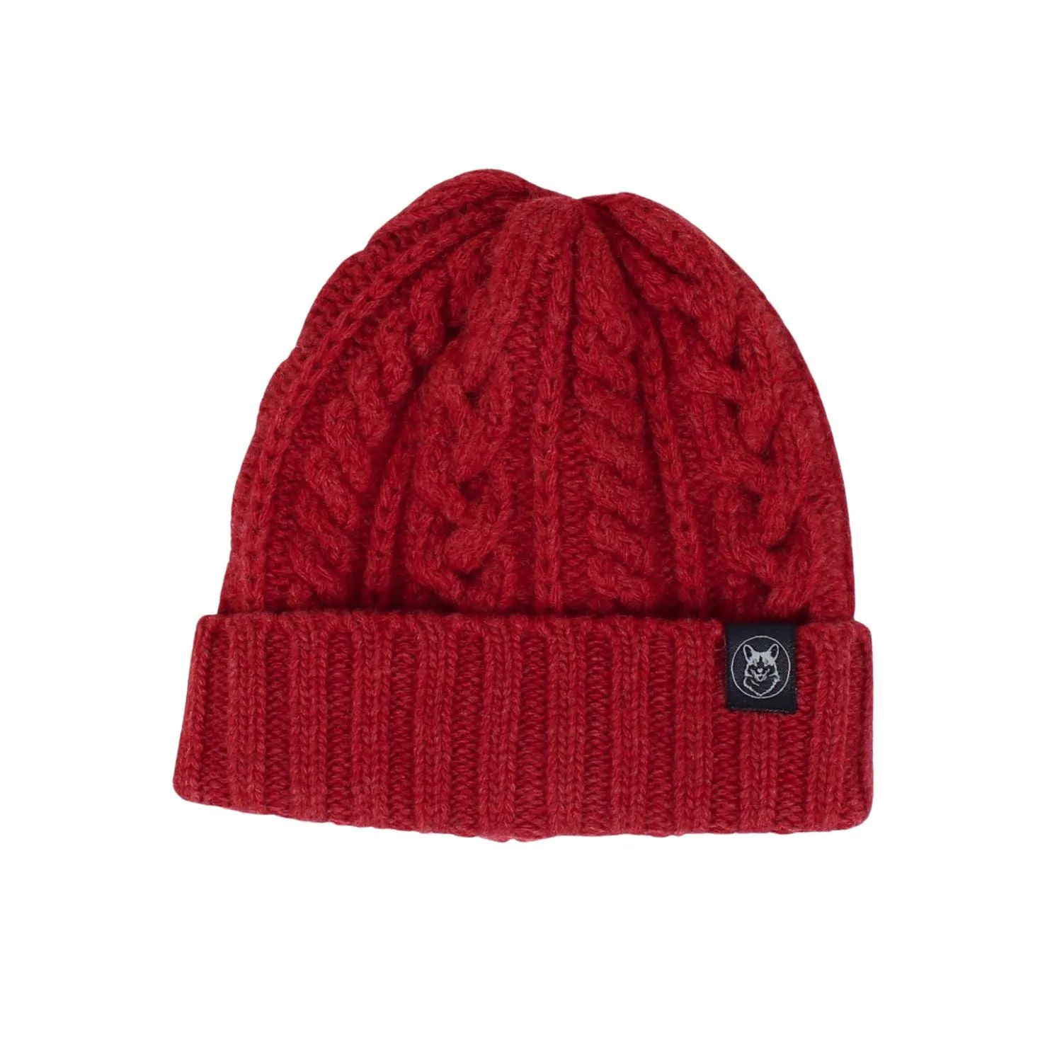 Women's Multi Cable Wool Beanie